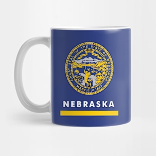 Nebraska State Flag Mug